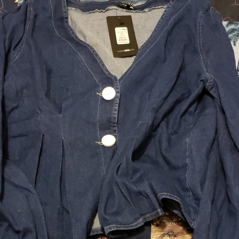 Long sleeve blouse